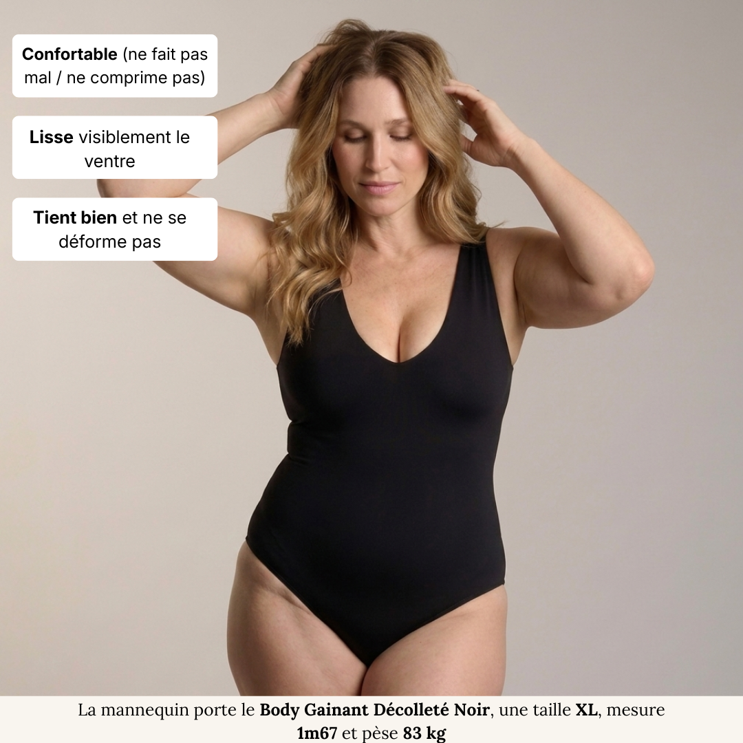 Body Gainant Décolleté Sculptant