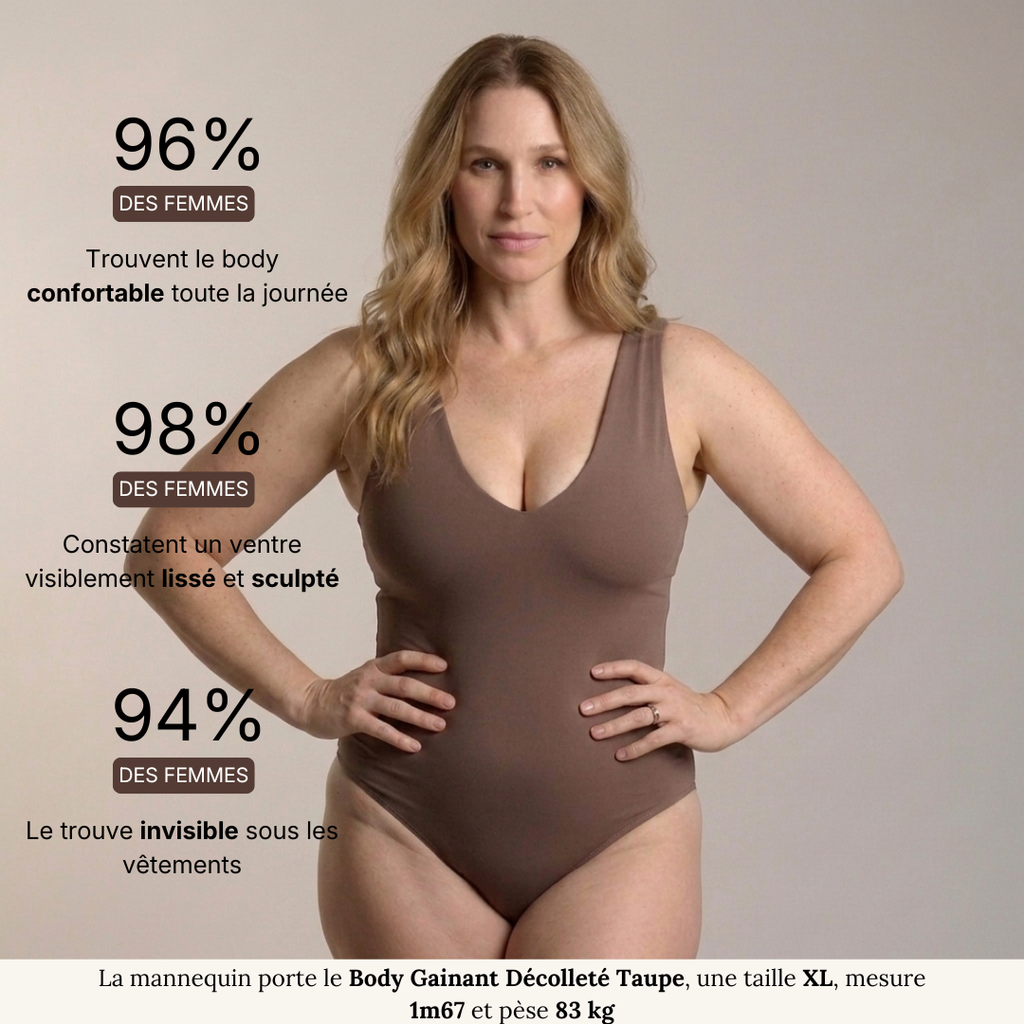 Body Gainant Décolleté Sculptant